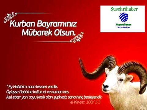 KURBAN BAYRAMINIZ MÜBAREK OLSUN