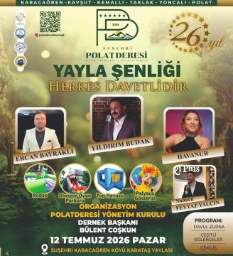 POLATDERESİ YAYLA ŞENLİKLERİNE  HAZIR